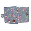 shagwear Small Wallet - Snail Forest in Grey Blue