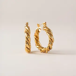 Lover’s Tempo Jessie Gold Hoop Earrings