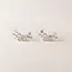 Lover’s Tempo Stardust Climber Earrings - Clear