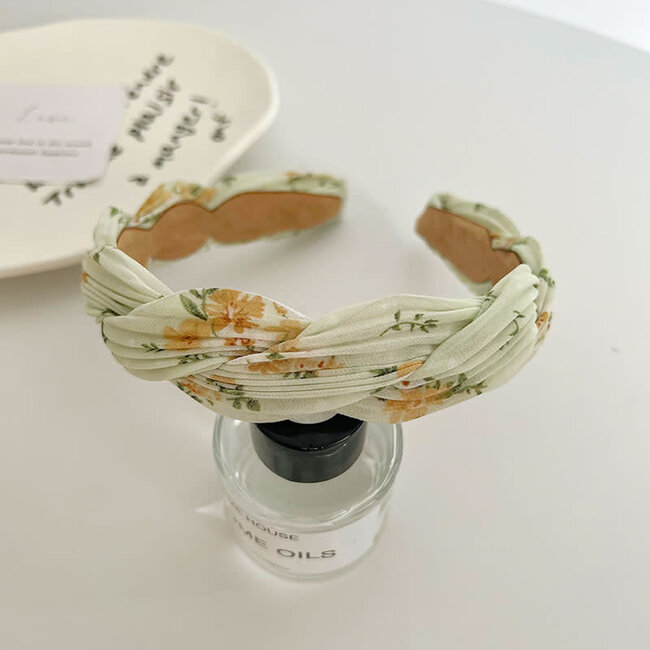 E&S Accessories Floral Braided Headband (more colours)