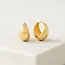 Lover’s Tempo Oval Puff Hoop Earrings (more colours)