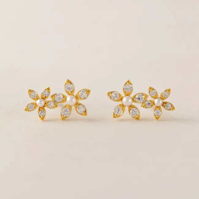 Lover’s Tempo Lily Climber Earrings