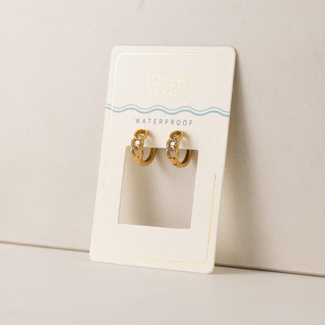 Lover’s Tempo Kai Earrings - Gold - Waterproof