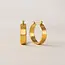 Lover’s Tempo Khloe Hoop - Gold - Waterproof