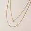 Lover’s Tempo Soleil Layered Necklace - Gold - Waterproof