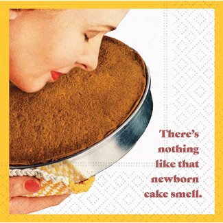 Newborn Cake Beverage Napkin