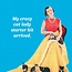 Crazy Cat Lady Beverage Napkin