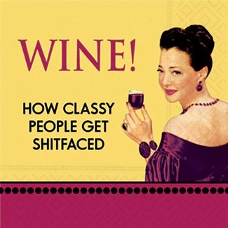 Classy People Beverage Napkin
