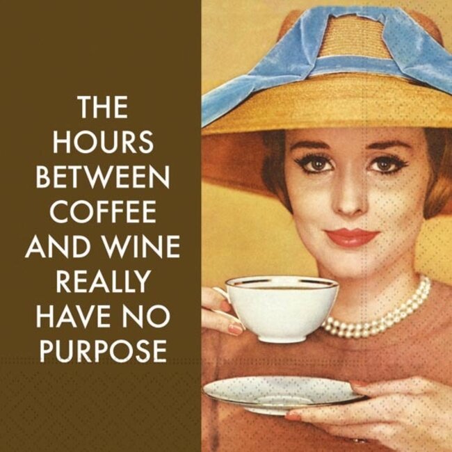 No Purpose Beverage Napkin