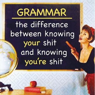 The Difference Beverage Napkin