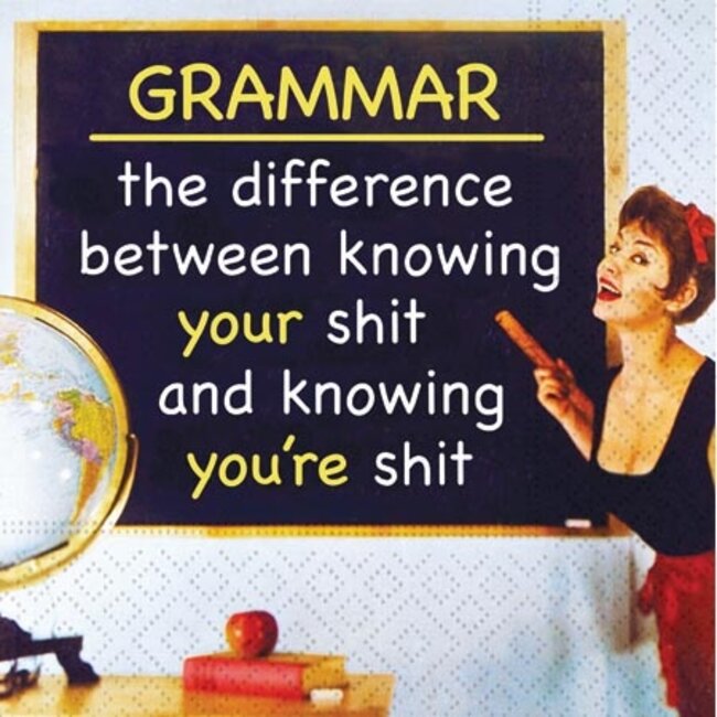 The Difference Beverage Napkin
