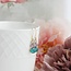 A Pocket of Posies Vintage Glass Earrings - Jewel - Teal and Lavender