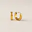 Lover’s Tempo Maya 13mm Hoop Earring - Gold - Waterproof