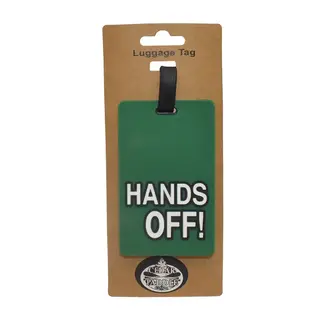 shagwear Luggage Tag - Hands Off