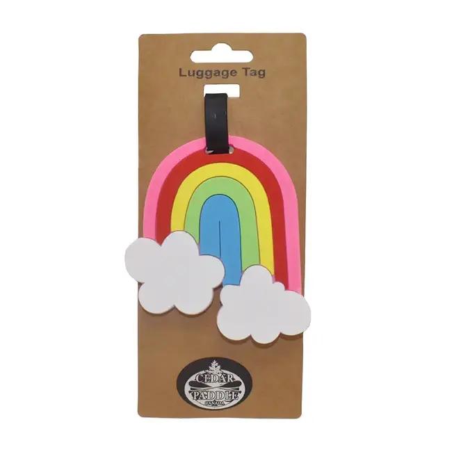 shagwear Luggage Tag - Rainbow