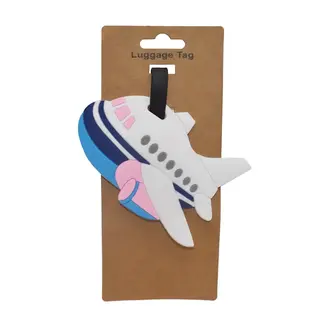 shagwear Luggage Tag  - Airplane