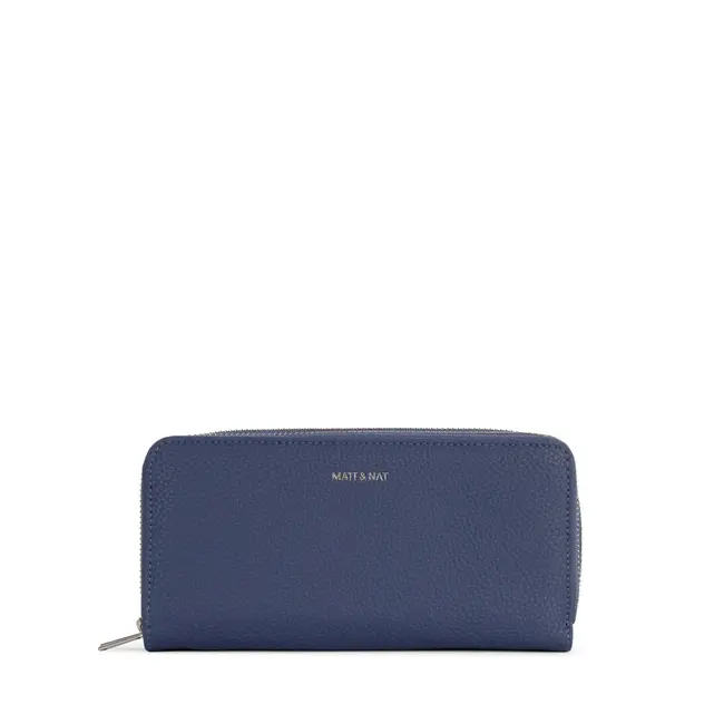 Matt & Nat Sublime Grain Wallet in Blueberry