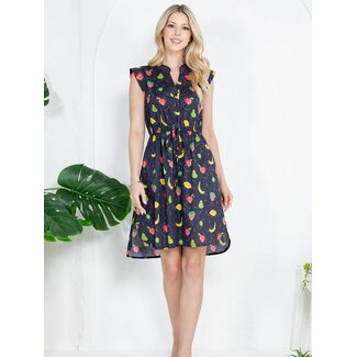 Fruit Print Dress