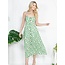 Green Daisy Cami Maxi Dress