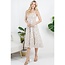 Floral Print With Embroidery Detailed Dress
