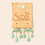 Scout Stone Crescent Drop Earring Turquoise/Gold