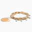 Scout Metal Wrap - Timeless/Blue/Howlite/Gold