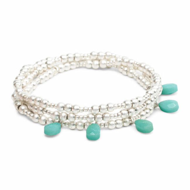 Scout Metal Wrap - Timeless/Turquoise/Silver