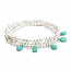Scout Metal Wrap - Timeless/Turquoise/Silver