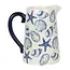 Nautical Seashell Ceramic Summer Flower Jug