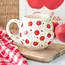 Apple Print Rounded Mug