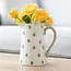 Bee Ceramic Flower Jug