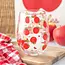 Apple Print Stemless Glass