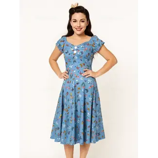 Lindy Bop Nancy Butterfly Field Doll Dress