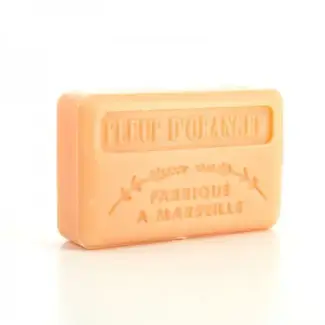 Au Savon de Marseille Orange Blossom - French soap with organic shea butter 125g