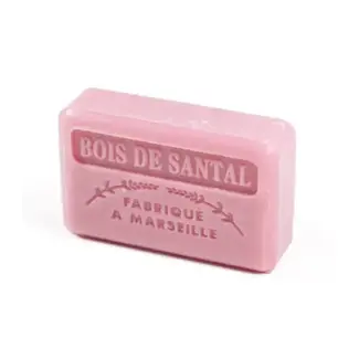 Au Savon de Marseille Sandalwood - French soap with organic shea butter 125g
