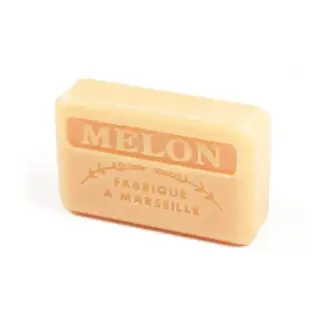 Au Savon de Marseille Melon - French soap with organic shea butter 125g