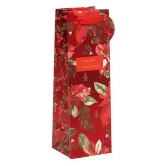 Bag - Bottle - Perfect Poinsettia Red