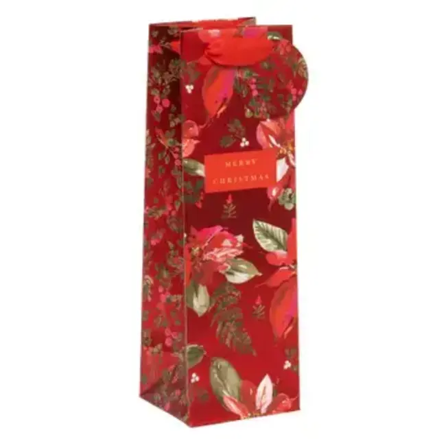 Bag - Bottle - Perfect Poinsettia Red