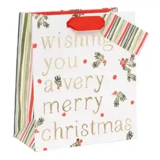 Gift Bag Medium Christmas Wishes