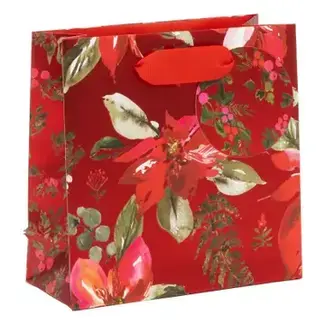Bag - Small - Perfect Poinsettia Red