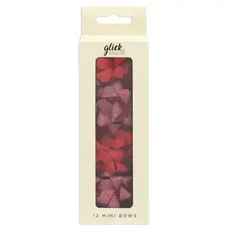 Gift Bow Multipack Red (12)