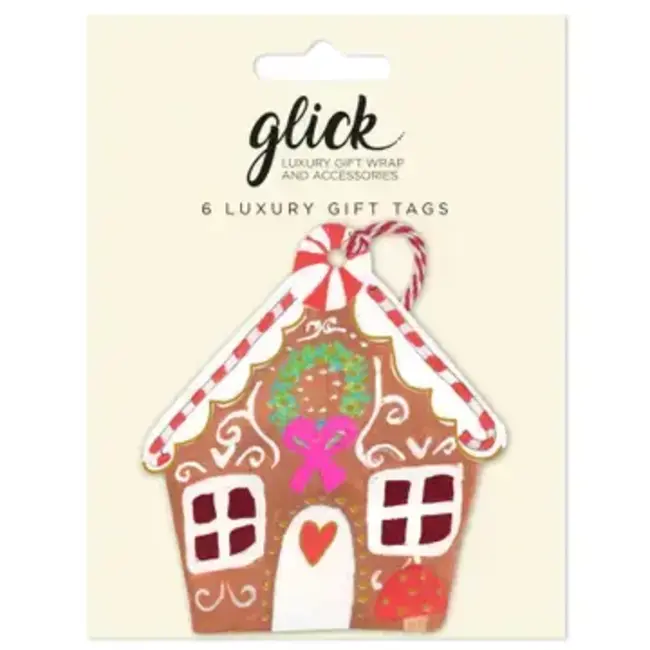 Multipack Tag (6) Gingerbread House