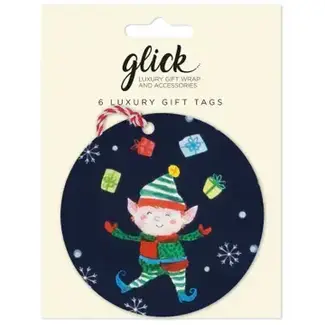 Multipack Tag (6) Santa's Elf