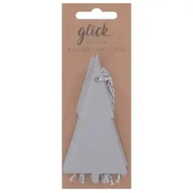 Multipack Tag (6) Silver Tree Kraft