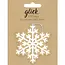 Multipack Tag (6) Snowflake Kraft