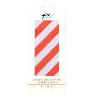 Tissue Candy Cane