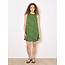 Apricot 3D Floral Embroidered Shift Dress