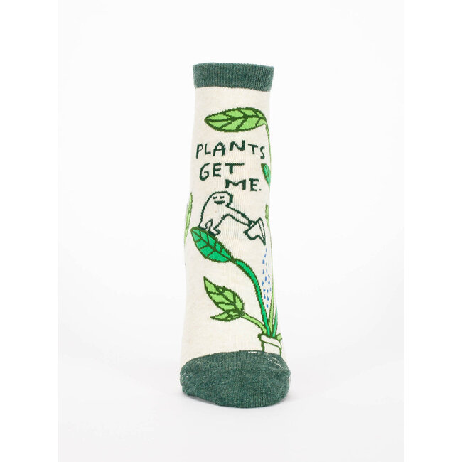Blue Q Ladies Ankle Socks - Plants Get Me