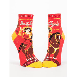 Blue Q Ladies Ankle Socks - Boss Lady