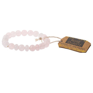 Scout Stone Stacking Bracelet - Rose Quartz